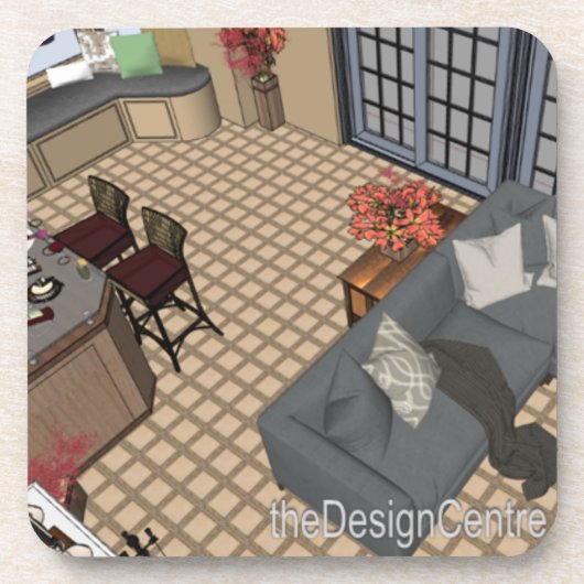 ザ・デザインセンター デコ アート コースター (正面)