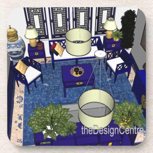 ザ・デザインセンター デコ アート コースター (正面)