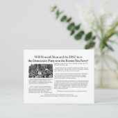 ザ・デンバー・グル転がープ・コール広告 ポストカード (スタンド正面)