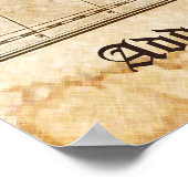 ザ・トラベラーポパーソナライズされたスター ポスター (角)