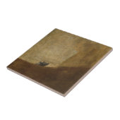 ザ・ドッグ・バイ・フランシスコ・ゴヤ タイル (側面)