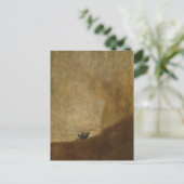 ザ・ドッグ・バイ・フランシスコ・ゴヤ・ハガキ ポストカード (スタンド正面)