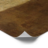 ザ・ドッグ・バイ・フランシスコ・ゴヤ ポスター (角)