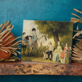 ザ・ドラモンドファミリー, c.1769 (キャンバス上の油) フォトプラーク (側面)