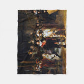 ザ·ナイト·ウォッチ、レンブラント, 1642 フリースブランケット (正面)