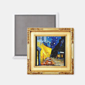 ザ・ナイト・カフェ、バン・ゴッホ、アート、マグネット マグネット (正面/裏面)