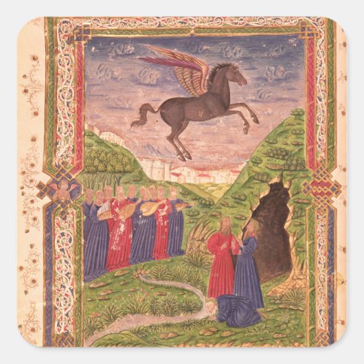 ザ・ナイン遊ズ楽器 スクエアシール (正面)