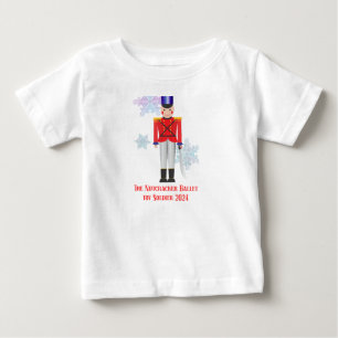 ザ・ナツクラッカーおもちゃ兵士2024 ベビーTシャツ