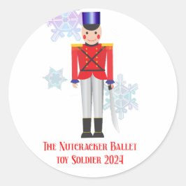 ザ・ナツクラッカーおもちゃ兵士2024 ラウンドシール