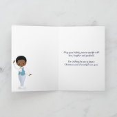 ザ・ナツクラッカーバレエダンサーDanseurクリスマス シーズンカード (内部)