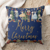 ザ・ナツクラッカーヴィンテージクリスマス広場 クッション (ブランケット)