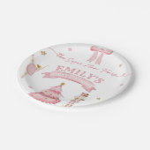 ザ・ナツクラッカー冬のオネダーランド1歳の誕生日 ペーパープレート (アングル)