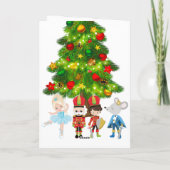 ザ・ナツクラッカー、クララ、兵士誕生日 カード (裏面)