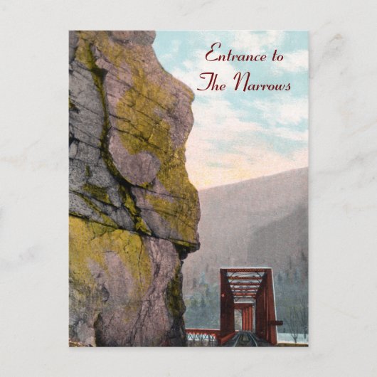 ザ・ナロウズへの入口 ポストカード (正面)