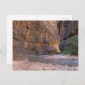 ザ・ナロウズ ジオン国立公園 ポストカード (正面/裏面)