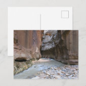 ザ・ナロウズ ジオン国立公園 ポストカード (正面/裏面)