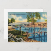 ザ・ナローズ、コルドウォーター、ミシガン ポストカード (正面/裏面)