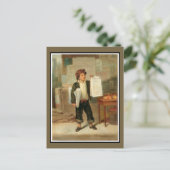 ザ・ニューズボーイ ポストカード (スタンド正面)