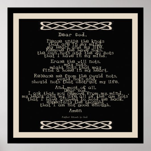 ザ・ノット・祈りの言葉・ポスター ポスター (正面)