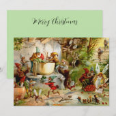 ザ・ノームのキッチン - 1895 招待状 (正面/裏面)