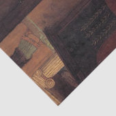 ザ・ハウスド・ゴッズバイ・ジョン・ウィリアム・ウォーターハウス 薄葉紙 (詳細)