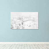 ザ・ハウス・オブ・慈悲のクリューア キャンバスプリント (インサイチュ (ウッドフロア))