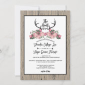 ザ・ハント・イズ・オーバー ウェディング 招待状 (正面)