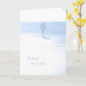 ザ・ハート・ネバ忘れー・同情カード カード (黄色い花)