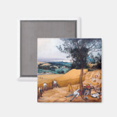 ザ・ハーベスターズ、ピエテル・ブルーゲル マグネット (正面/裏面)