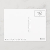 ザ・ハーベスターズbyピエテル・ブルーゲル・ザ・エルダー ポストカード (裏面)