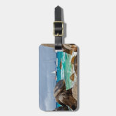 ザ·バス、ヴァージンゴルダ、英国ヴァージン諸島 ラゲッジタグ (正面縦)