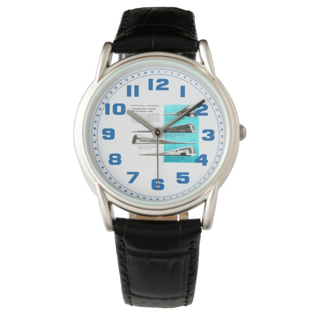 ザ・バッド・カンパニー – 鉄道伝説 腕時計 (正面)