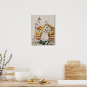 ザ・バパーまたはアカウントの日、'Leからのプレート62 ポスター (キッチン)