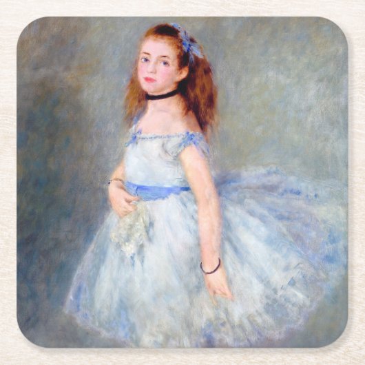 ザ・バレエ・ダンサー、ルノアール スクエアペーパーコースター (正面)