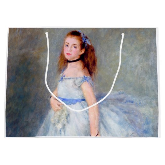 ザ・バレエ・ダンサー、ルノアール ラージペーパーバッグ (正面)