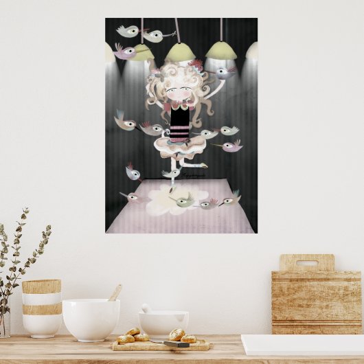 ザ・バーズサスペンス映画アルフレッド・ヒッチコック ポスター (キッチン)