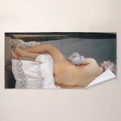 ザ・バ素晴らしーザー(着席した女性)、ドミニク・インガレス バスタオル (バスタオル)