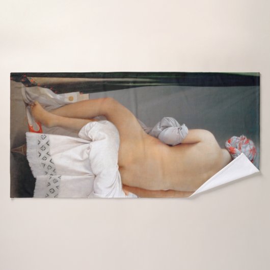 ザ・バ素晴らしーザー(着席した女性)、ドミニク・インガレス バスタオル (バスタオル)