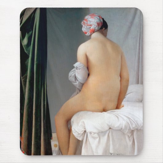 ザ・バ素晴らしーザー(着席した女性)、ドミニク・インガレス マウスパッド (正面)