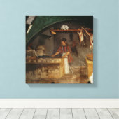 ザ・パイメーカー キャンバスプリント (インサイチュ (ウッドフロア))