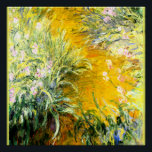 ザ・パス・スルー・ザ・アイリス，アートby Claude Monet ポスター<br><div class="desc">印象派の画家クロード・モネ絵画ーが有名なアイリスフランスのズを通る道</div>
