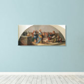 ザ・パラブル・オブ・ザ・ゲス結婚ト キャンバスプリント (インサイチュ (ウッドフロア))