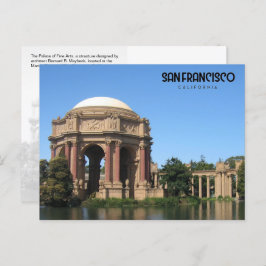 ザ・パレス・オブ・ファインアート, CA – ポストカード