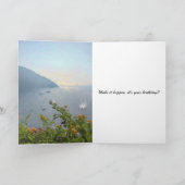 ザ・パーフェクトデイハッピーバースデーカード カード (内部)