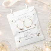 ザ・パーフェクト・ブレンド コーヒー スタインズ ブライダルシャワー フェイバーバッグ (クリップ留めされた状態)