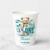 ザ・ビッグ1サーフィン誕生日パーティー食器 紙コップ (裏面)