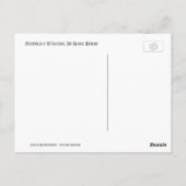 ザ・ビッグ・アイランド、ティキ族の評議会はがき ポストカード (裏面)