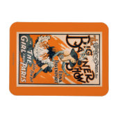 ザ・ビッグ・バナー・ショー「ザ・ガール・from Paris」 マグネット (横)