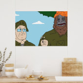 ザ・ビッグ・レズ・ショーサスカッチ ポスター (キッチン)