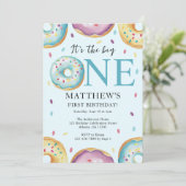 ザ・ビッグ・ワン第1回バースデードーナツ・テーマパーティー 招待状 (スタンド正面)